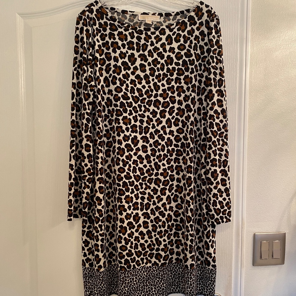 Michael Michael Kors XL Tunic Print Dress
